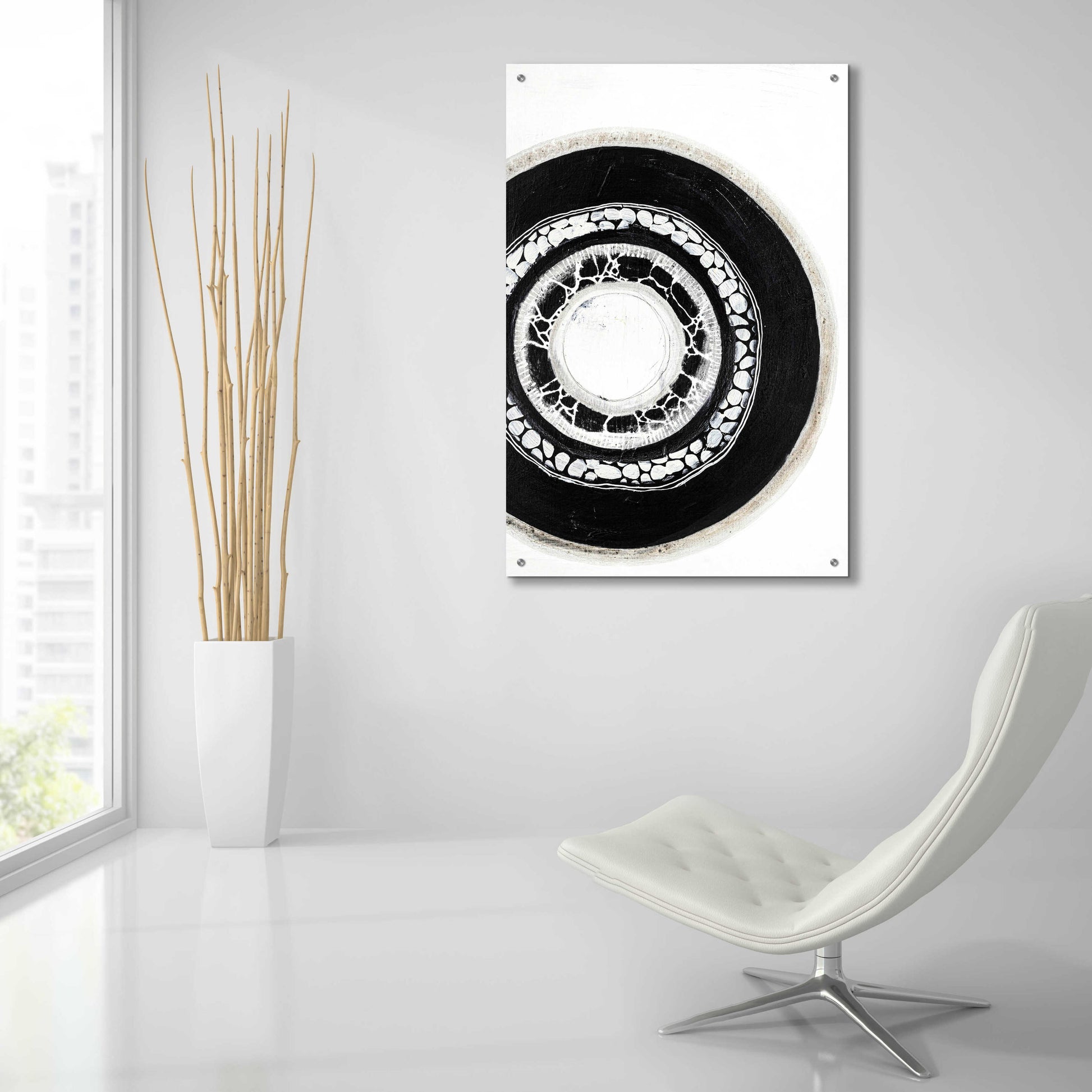 Epic Art 'Circuli 1' by Design Fabrikken, Acrylic Glass Wall Art,24x36