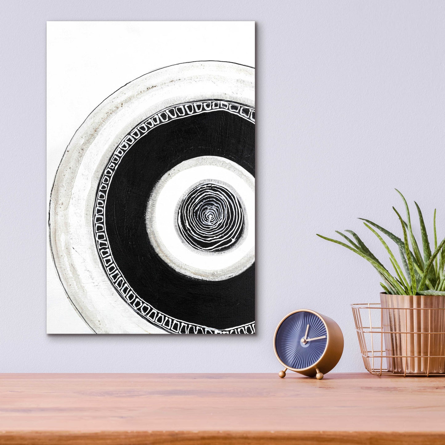 Epic Art 'Circuli 2' by Design Fabrikken, Acrylic Glass Wall Art,12x16