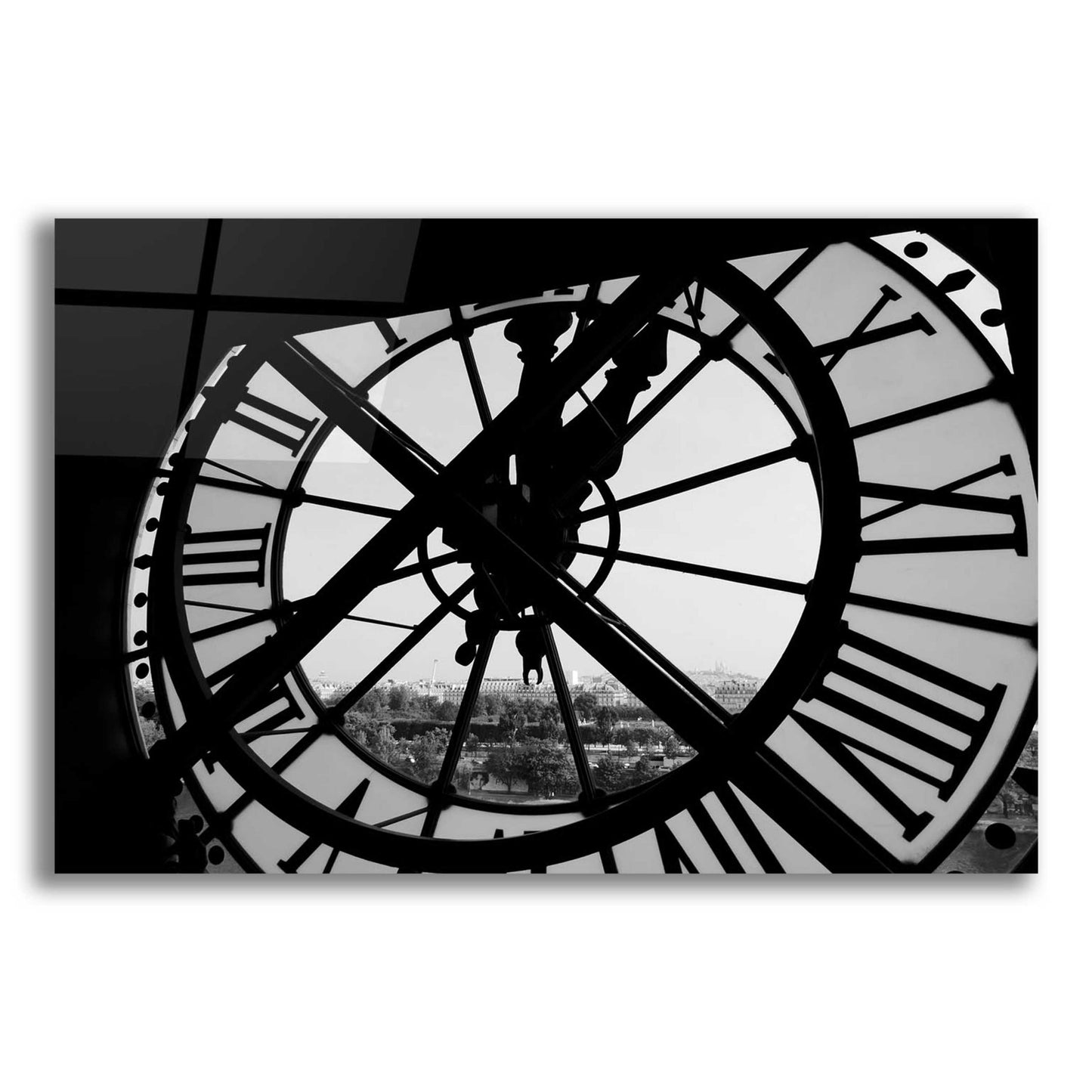 Epic Art 'Clock Tower' by Design Fabrikken, Acrylic Glass Wall Art,16x12