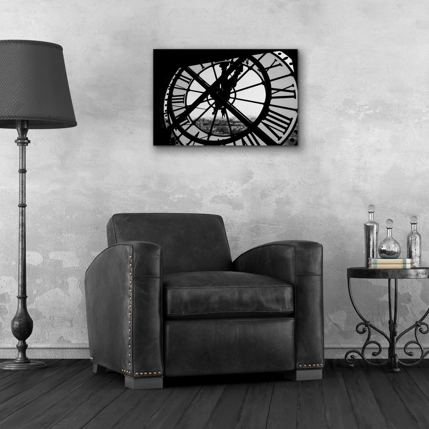 Epic Art 'Clock Tower' by Design Fabrikken, Acrylic Glass Wall Art,24x16