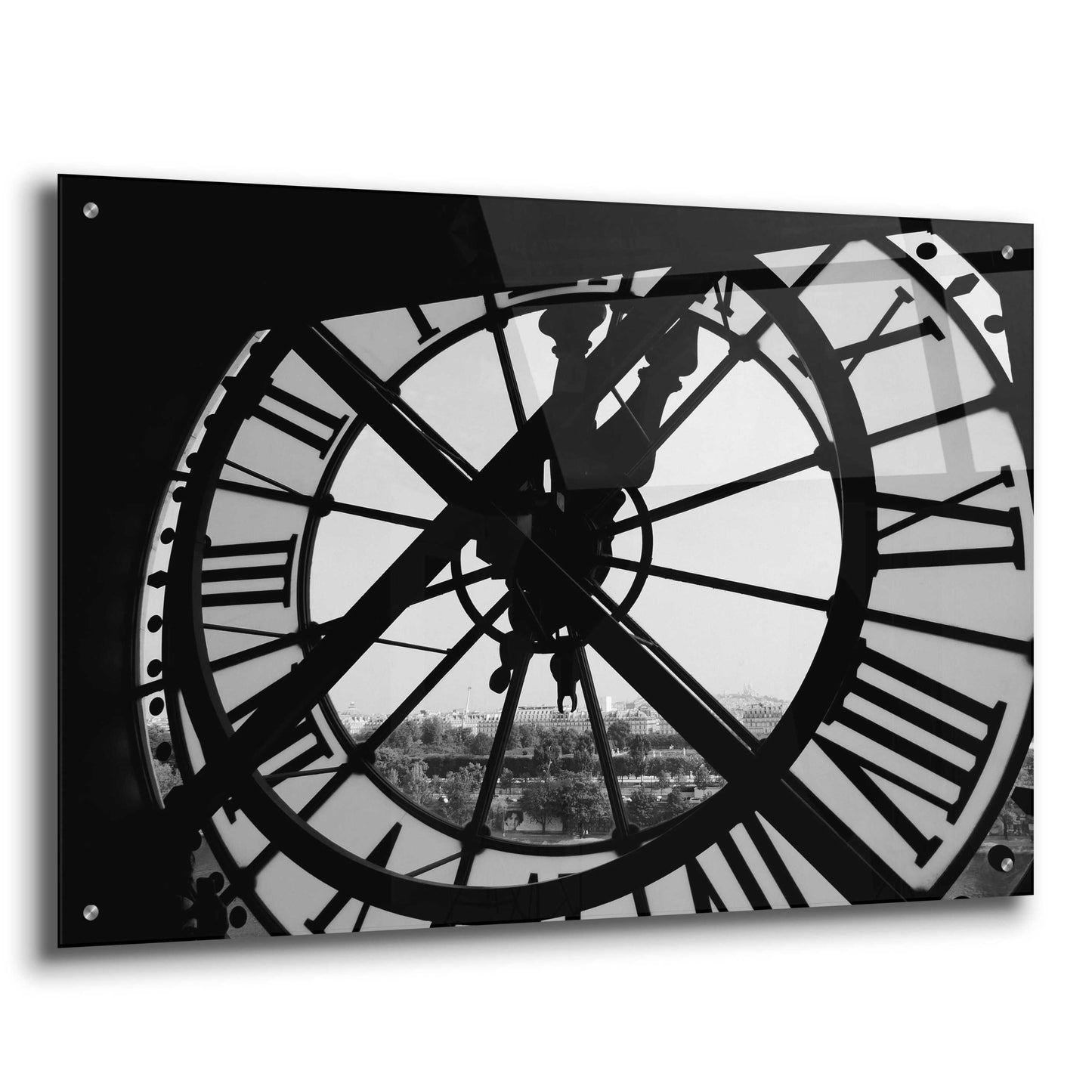 Epic Art 'Clock Tower' by Design Fabrikken, Acrylic Glass Wall Art,36x24