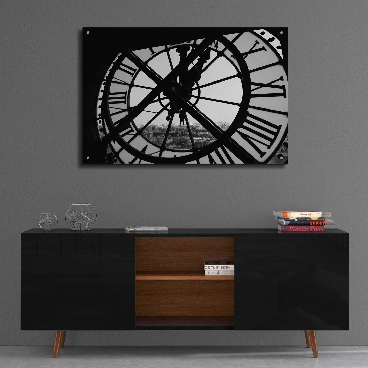 Epic Art 'Clock Tower' by Design Fabrikken, Acrylic Glass Wall Art,36x24