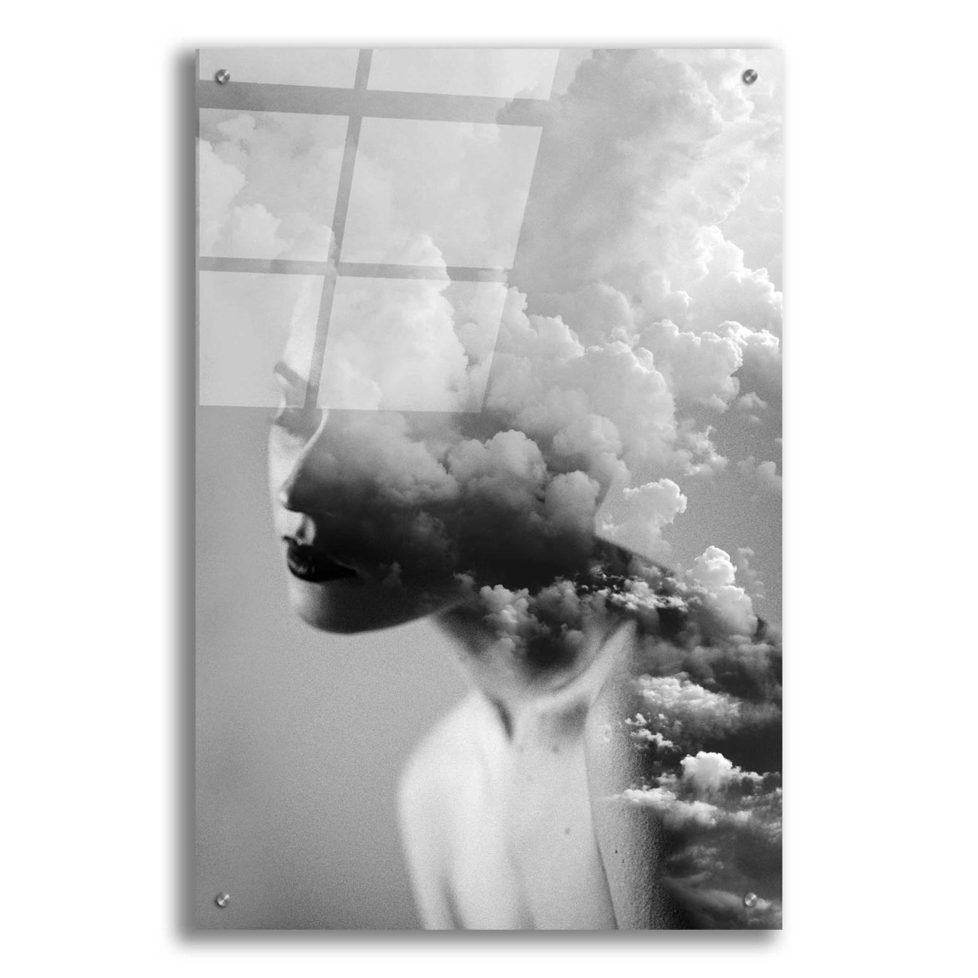 Epic Art 'Cloudy Mind' by Design Fabrikken, Acrylic Glass Wall Art,24x36