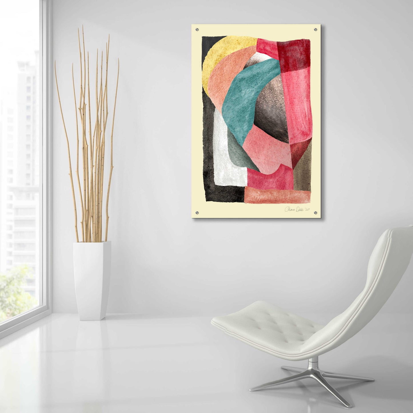 Epic Art 'Compose' by Design Fabrikken, Acrylic Glass Wall Art,24x36