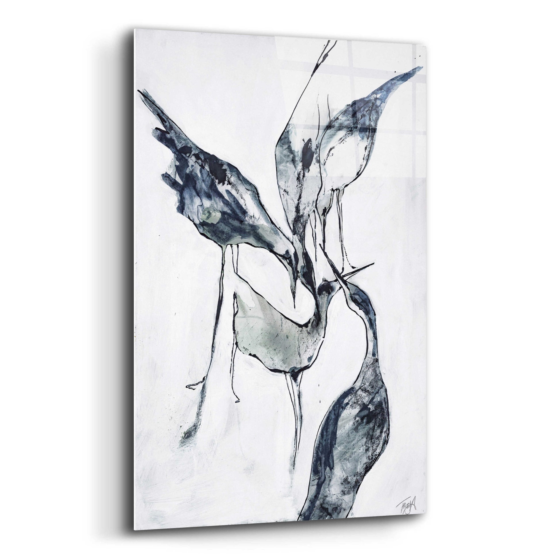 Epic Art 'Crane 2' by Design Fabrikken, Acrylic Glass Wall Art,12x16