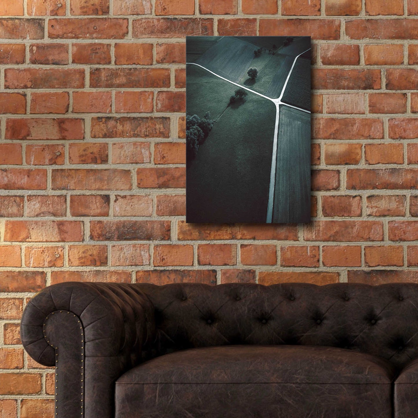 Epic Art 'Crossroads' by Design Fabrikken, Acrylic Glass Wall Art,16x24