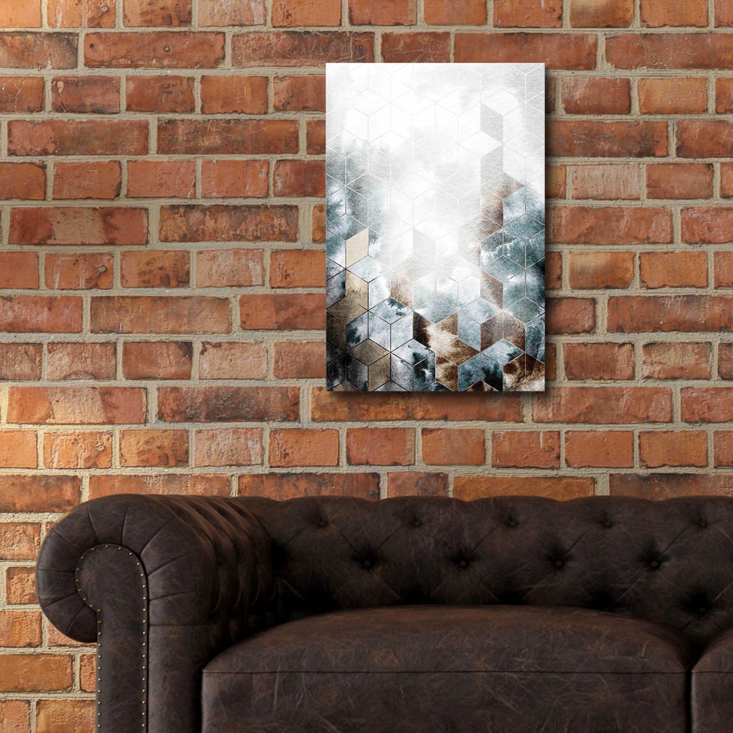 Epic Art 'Cubes Magic' by Design Fabrikken, Acrylic Glass Wall Art,16x24