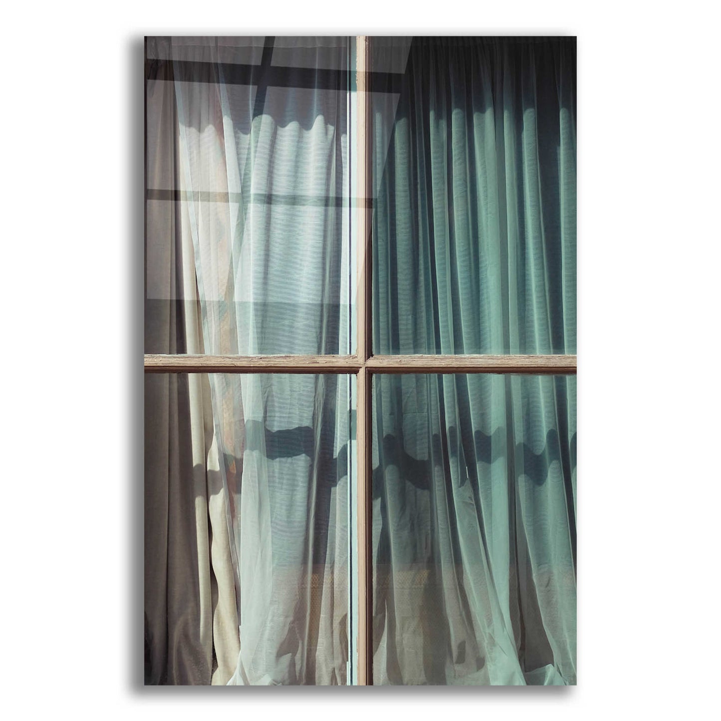 Epic Art 'Curtain' by Design Fabrikken, Acrylic Glass Wall Art,12x16