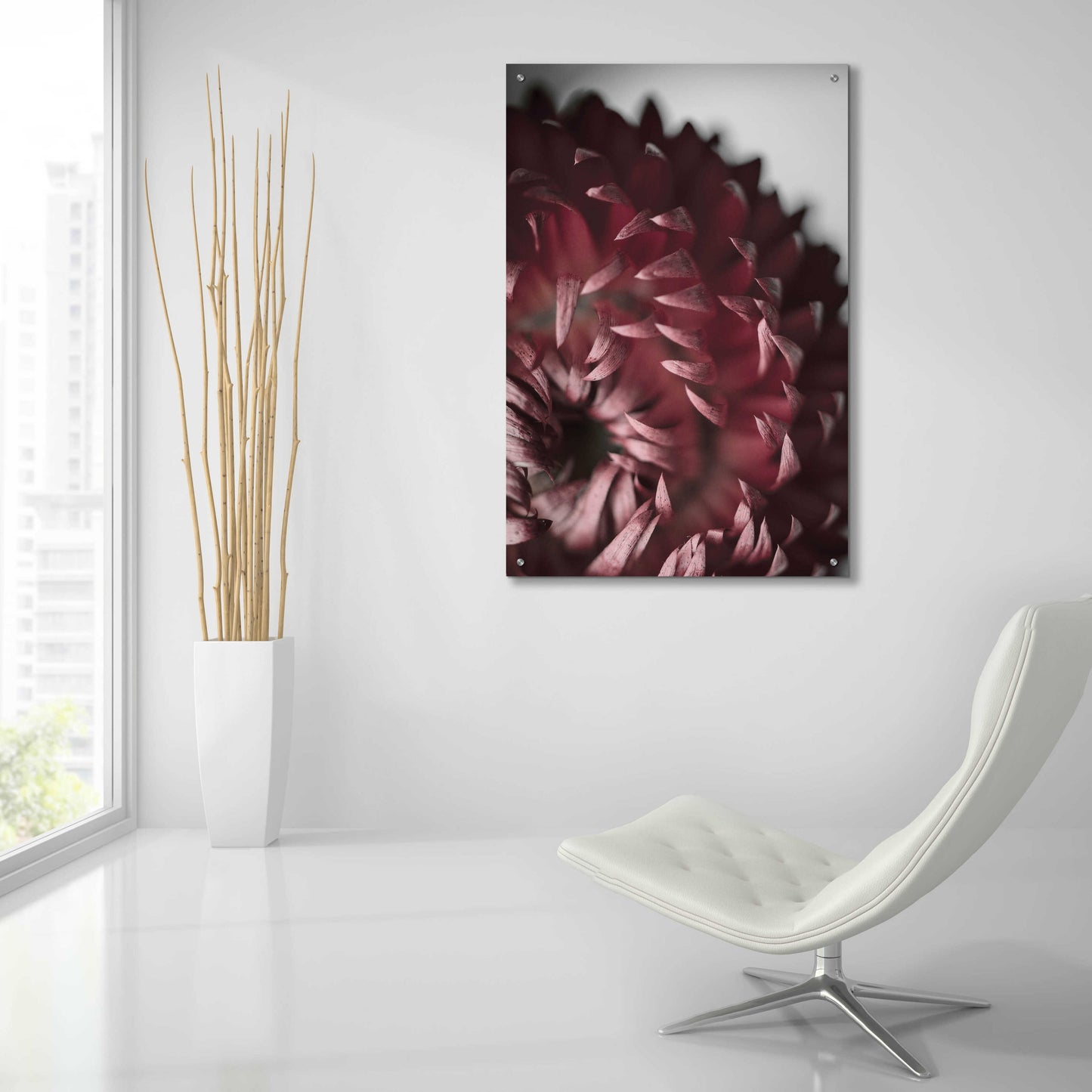 Epic Art 'Dahlia' by Design Fabrikken, Acrylic Glass Wall Art,24x36