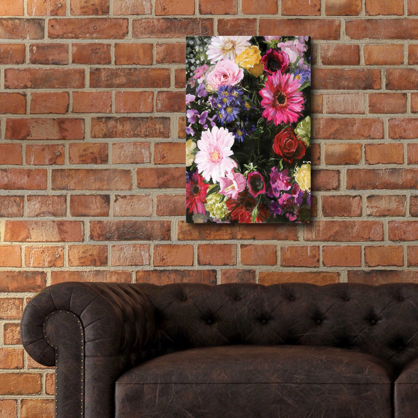 Epic Art 'Dark Blossom' by Design Fabrikken, Acrylic Glass Wall Art,16x24