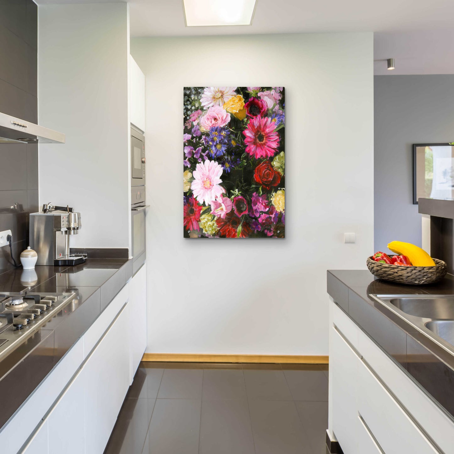 Epic Art 'Dark Blossom' by Design Fabrikken, Acrylic Glass Wall Art,24x36