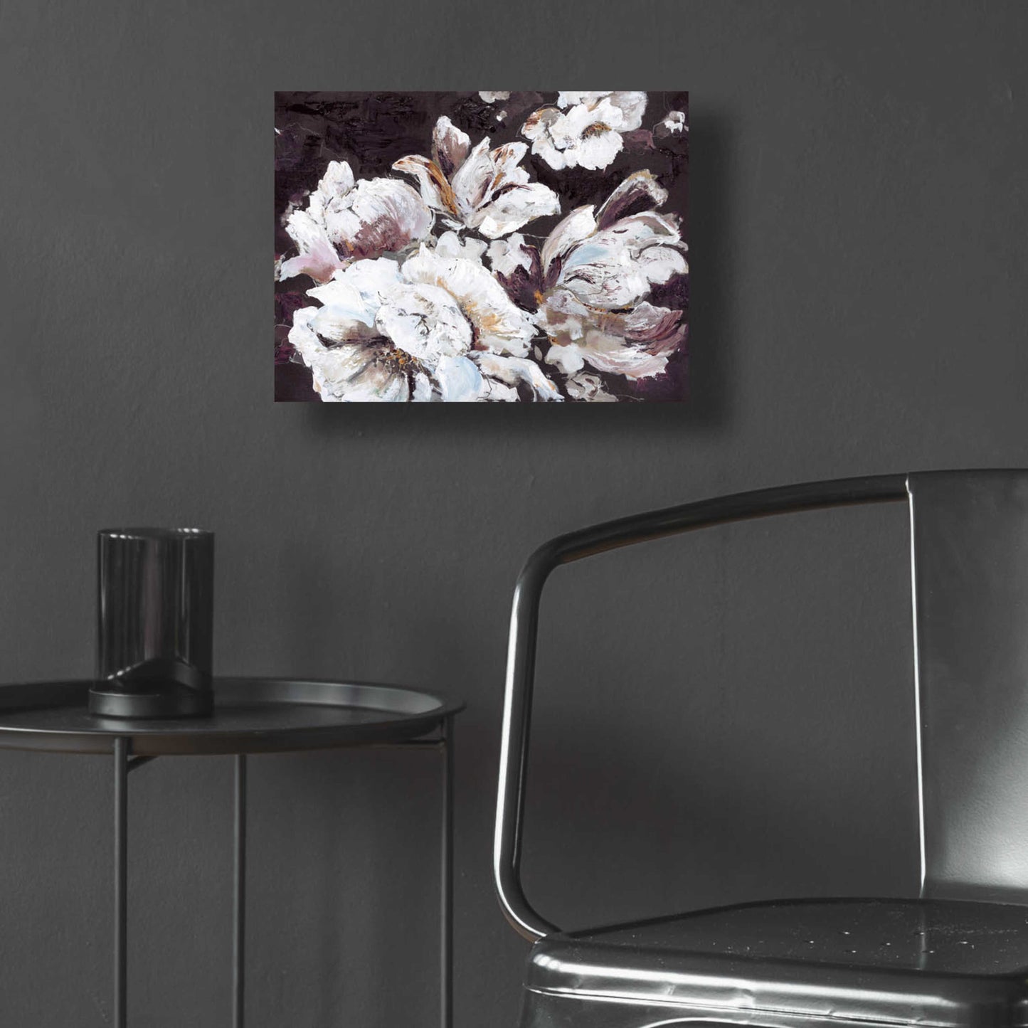 Epic Art 'Dark Flower' by Design Fabrikken, Acrylic Glass Wall Art,16x12