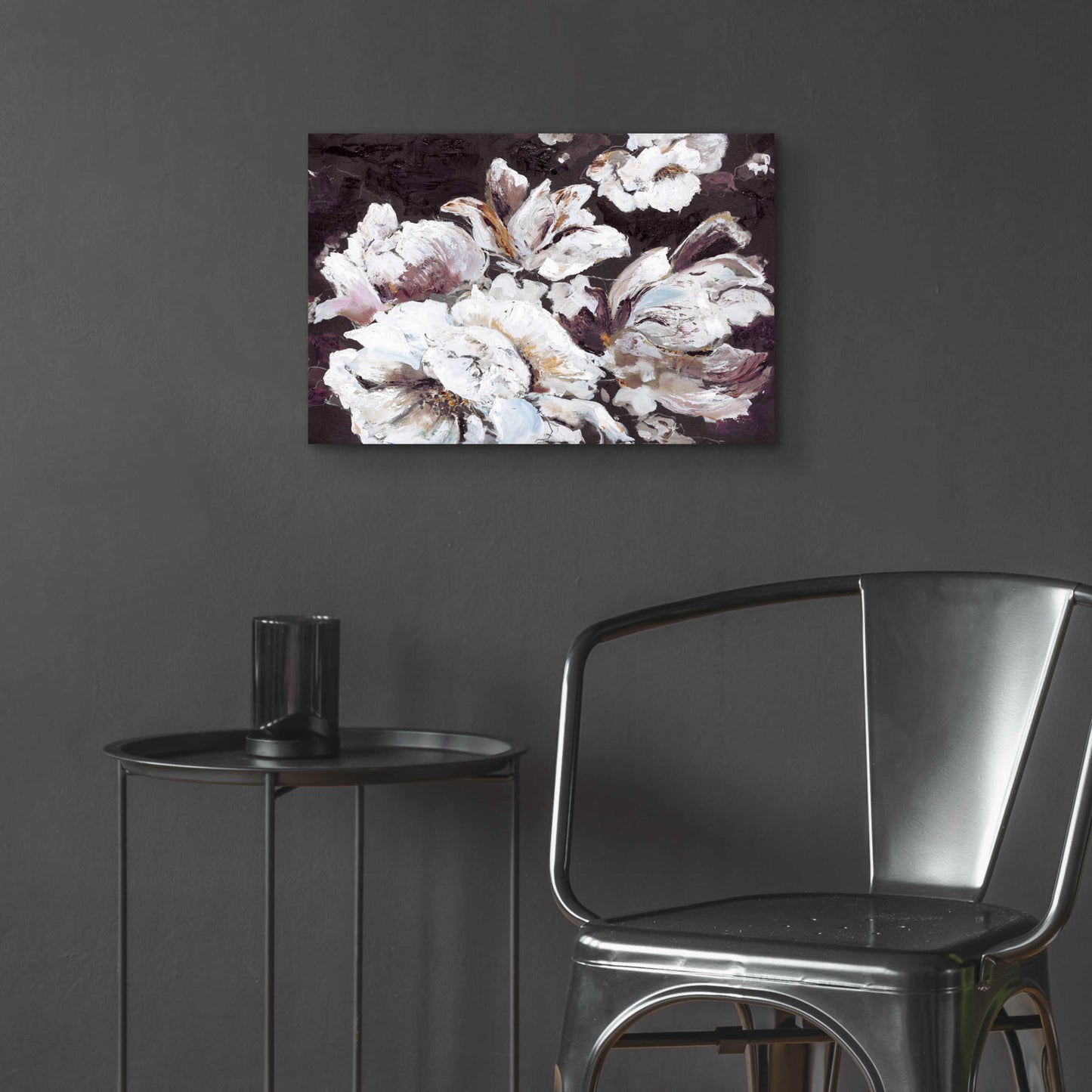 Epic Art 'Dark Flower' by Design Fabrikken, Acrylic Glass Wall Art,24x16