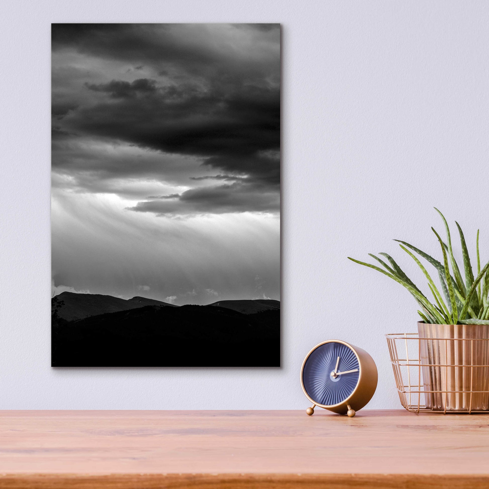 Epic Art 'Dark Skies' by Design Fabrikken, Acrylic Glass Wall Art,12x16