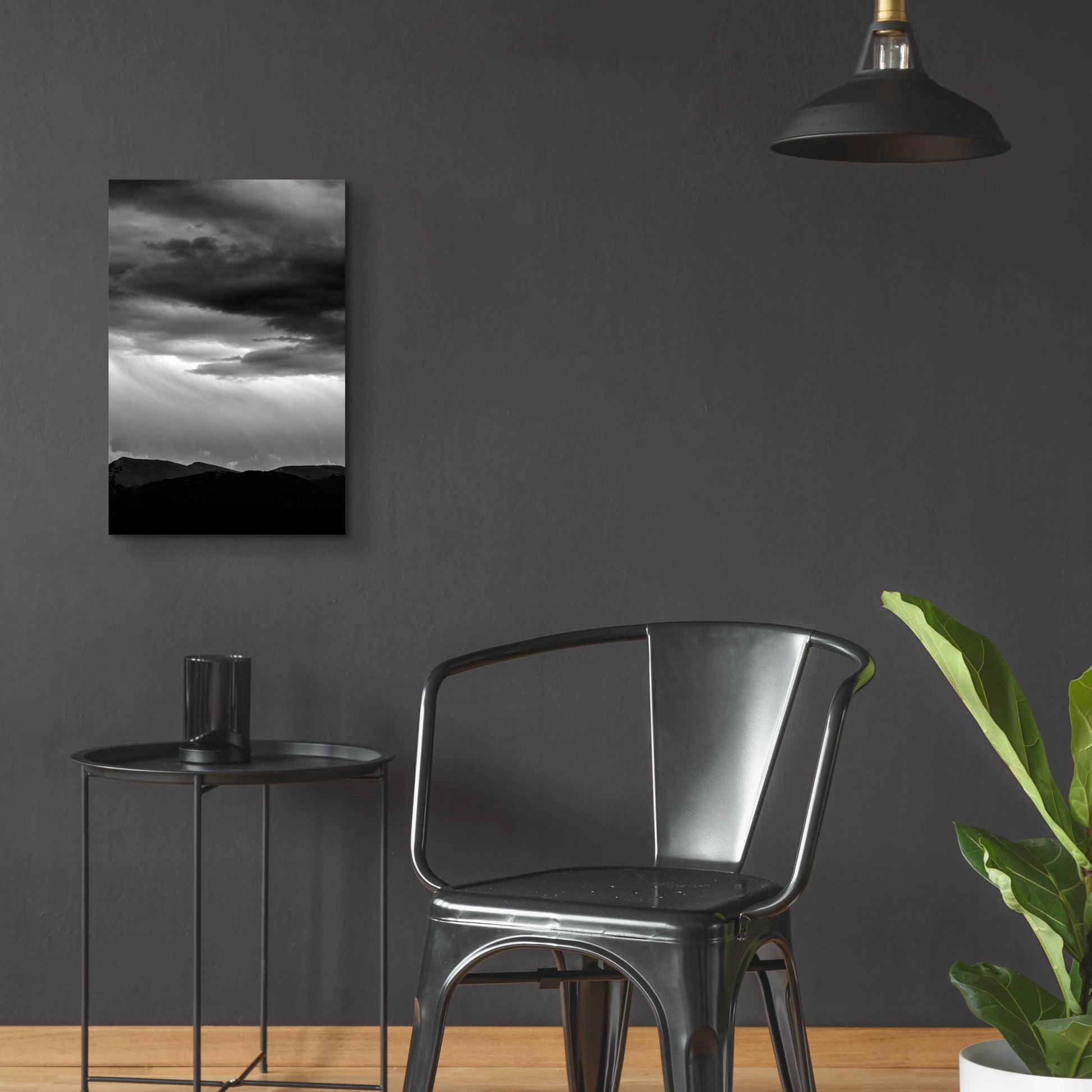 Epic Art 'Dark Skies' by Design Fabrikken, Acrylic Glass Wall Art,16x24