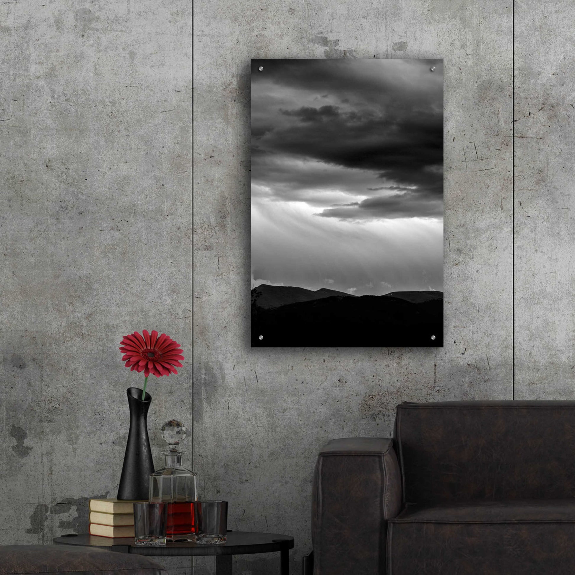 Epic Art 'Dark Skies' by Design Fabrikken, Acrylic Glass Wall Art,24x36