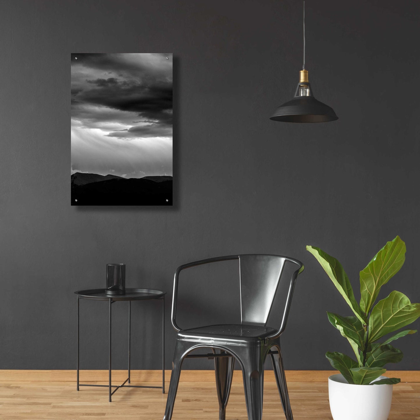 Epic Art 'Dark Skies' by Design Fabrikken, Acrylic Glass Wall Art,24x36