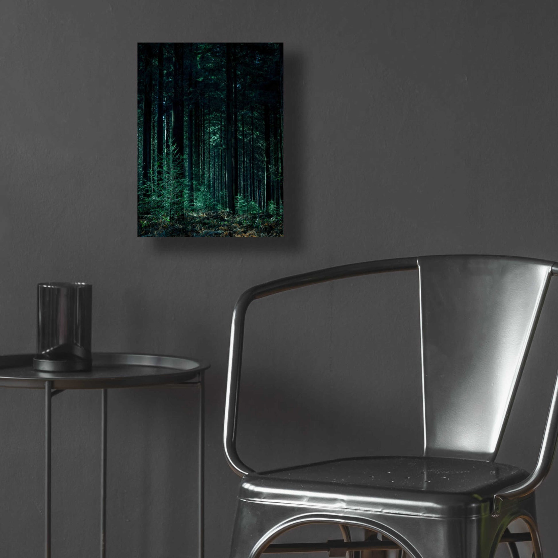 Epic Art 'Deep Green' by Design Fabrikken, Acrylic Glass Wall Art,12x16