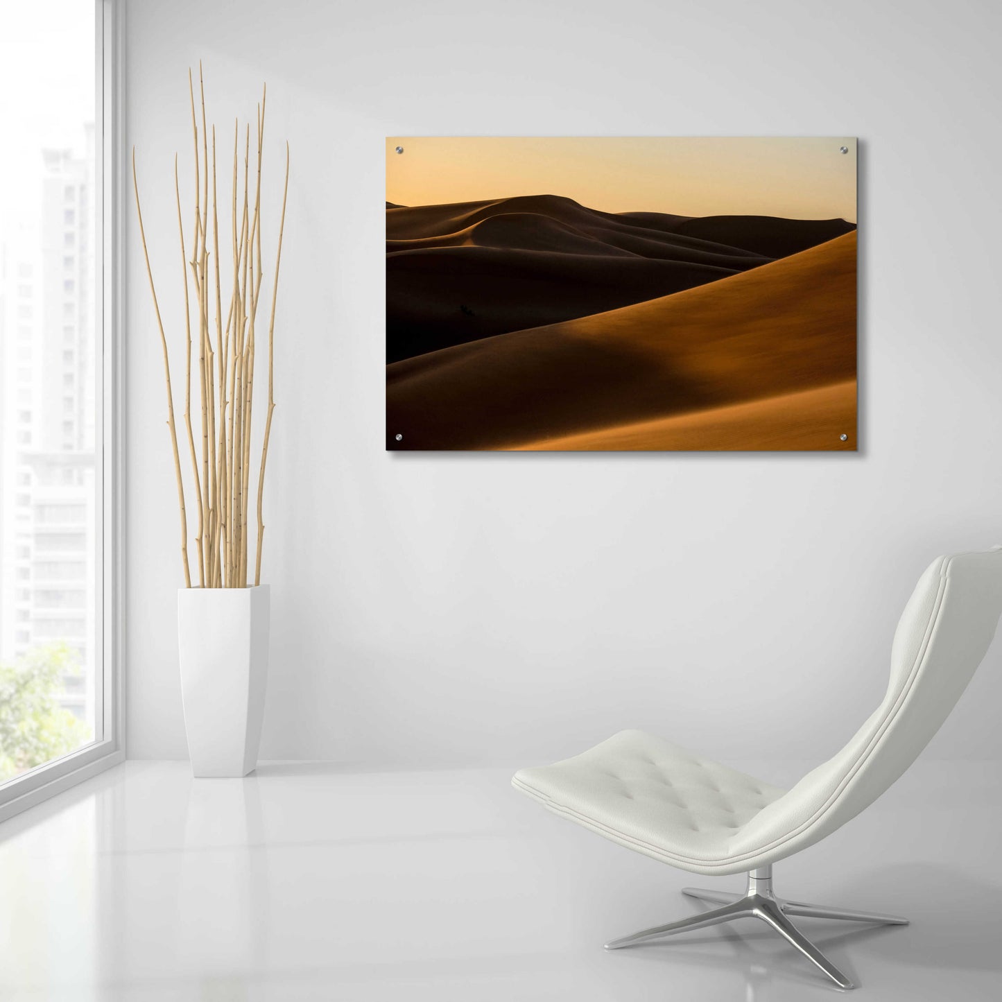 Epic Art 'Desert 2' by Design Fabrikken, Acrylic Glass Wall Art,36x24