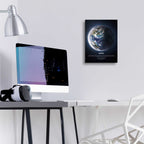 Epic Art 'Earth' by Design Fabrikken, Acrylic Glass Wall Art,12x16