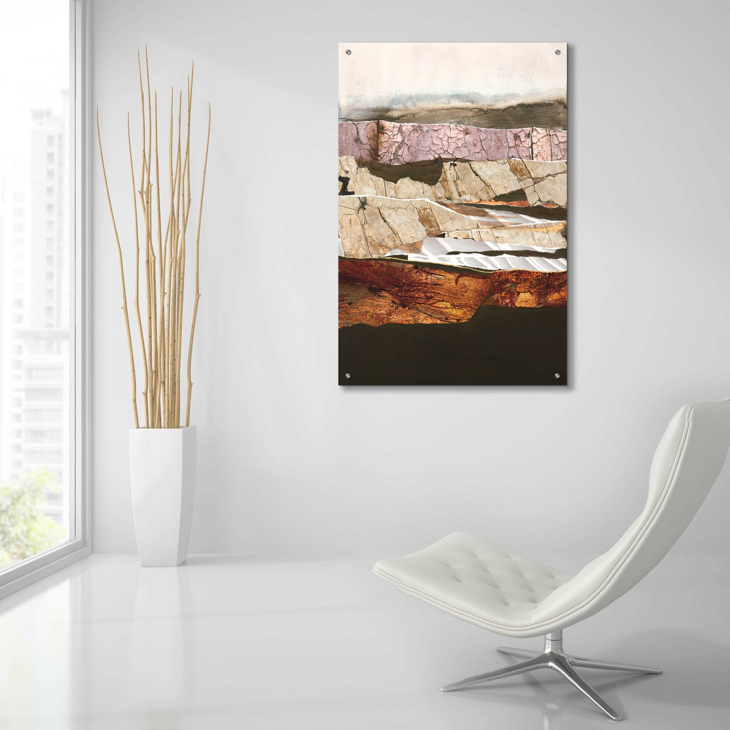 Epic Art 'Element Earth' by Design Fabrikken, Acrylic Glass Wall Art,24x36