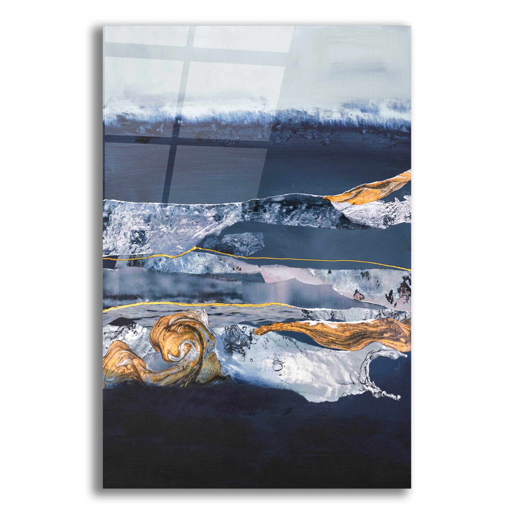 Epic Art 'Element Water' by Design Fabrikken, Acrylic Glass Wall Art,12x16