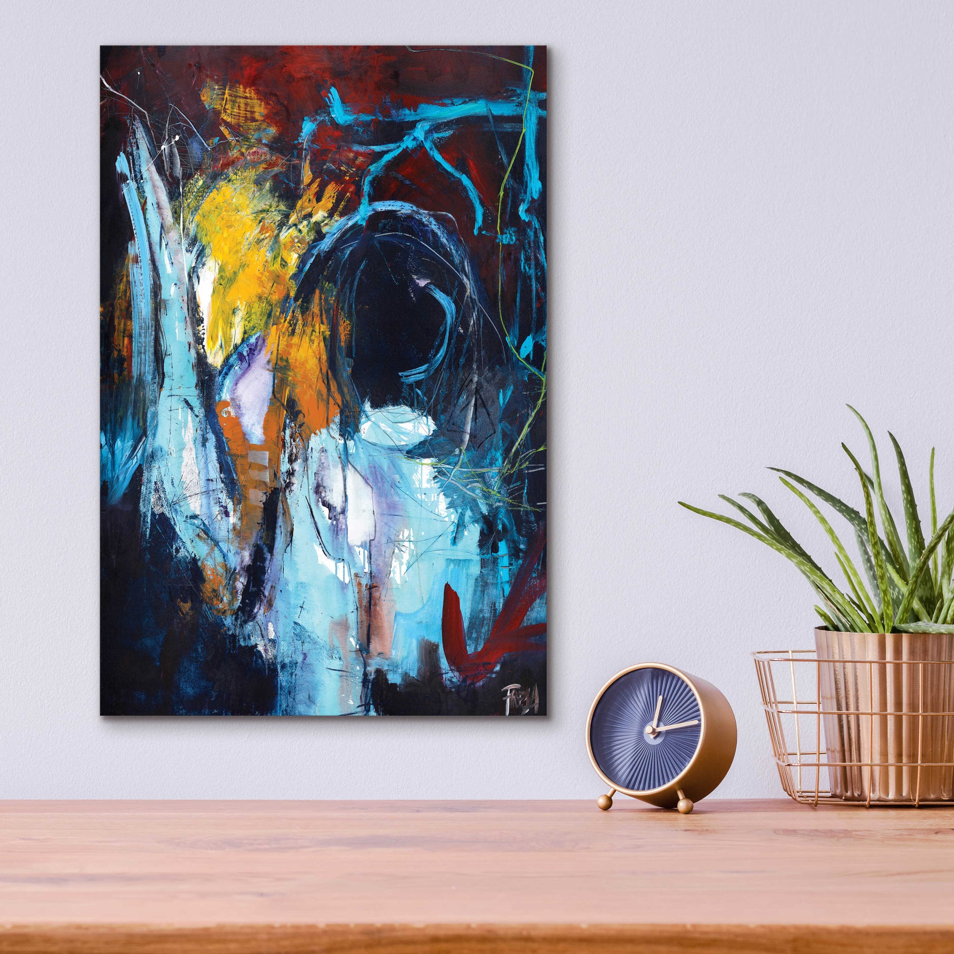 Epic Art 'Eye of the Storm' by Design Fabrikken, Acrylic Glass Wall Art,12x16