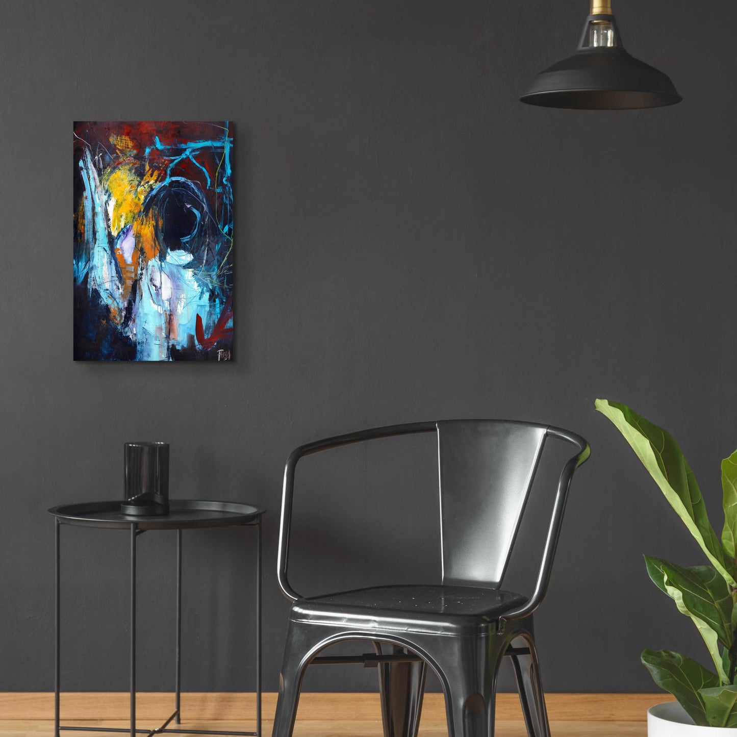 Epic Art 'Eye of the Storm' by Design Fabrikken, Acrylic Glass Wall Art,16x24