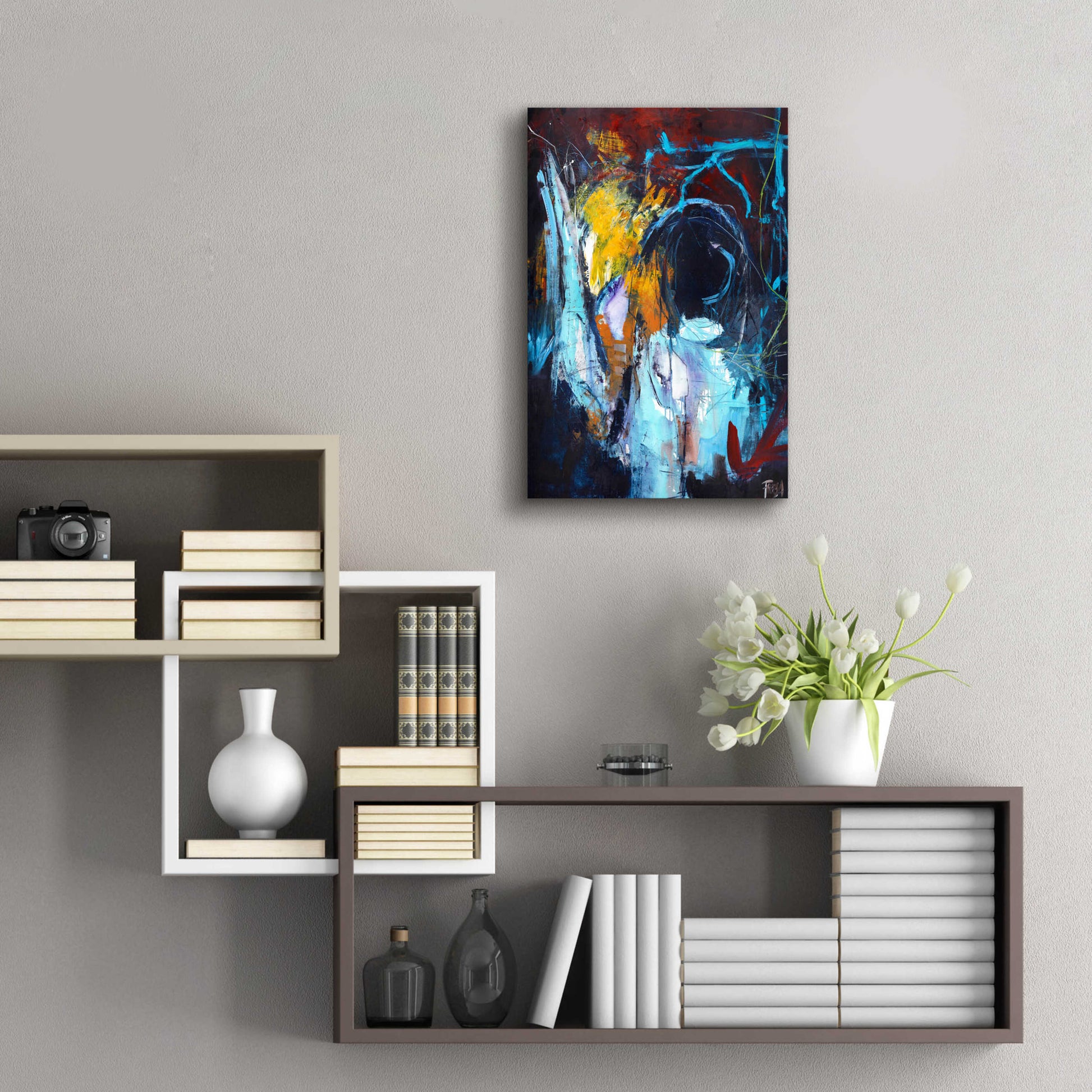 Epic Art 'Eye of the Storm' by Design Fabrikken, Acrylic Glass Wall Art,16x24