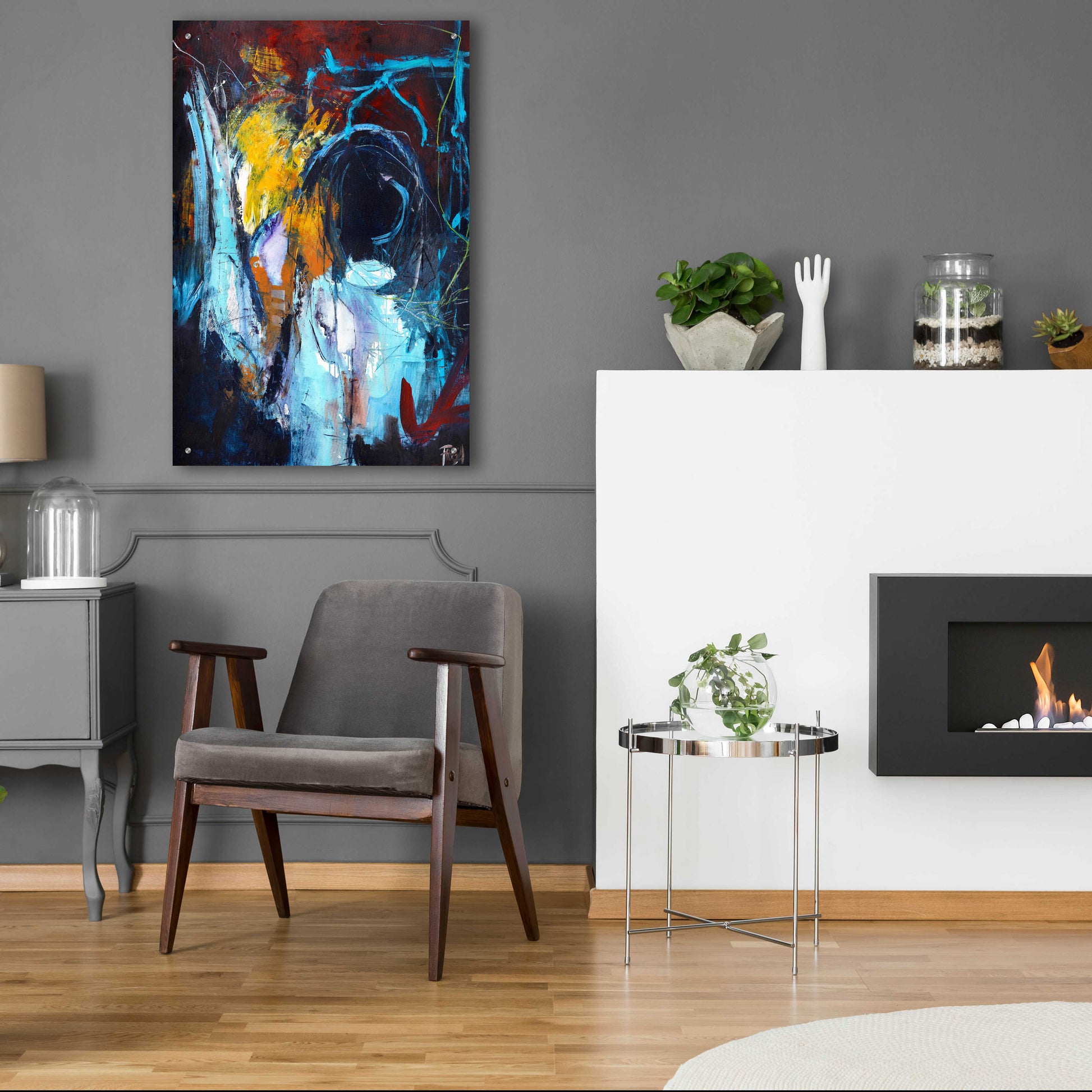 Epic Art 'Eye of the Storm' by Design Fabrikken, Acrylic Glass Wall Art,24x36