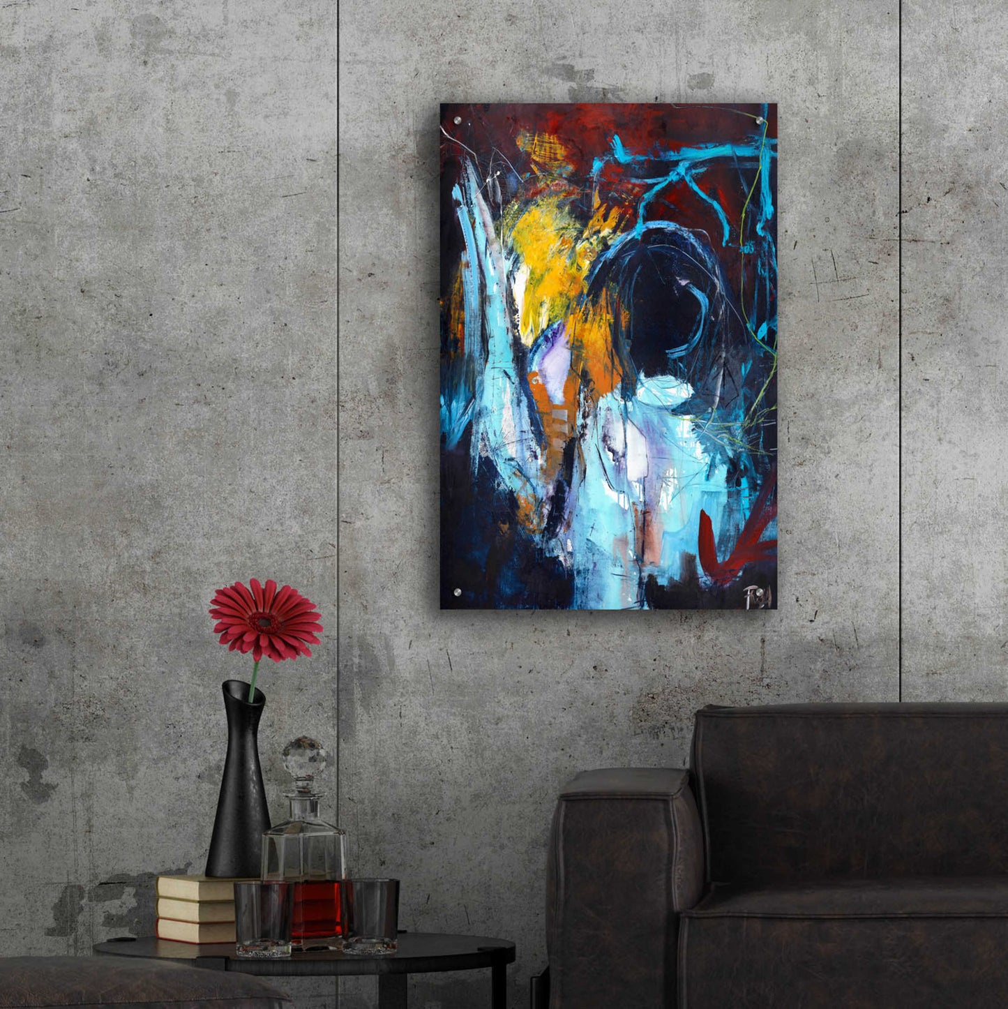 Epic Art 'Eye of the Storm' by Design Fabrikken, Acrylic Glass Wall Art,24x36