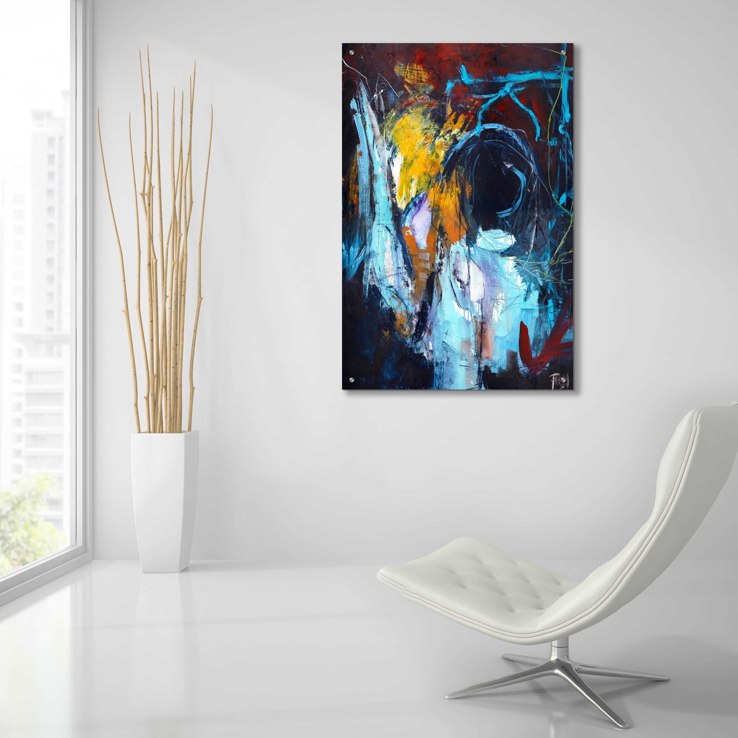 Epic Art 'Eye of the Storm' by Design Fabrikken, Acrylic Glass Wall Art,24x36