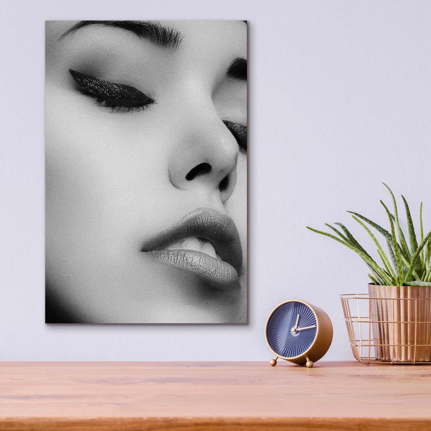 Epic Art 'Face 1' by Design Fabrikken, Acrylic Glass Wall Art,12x16