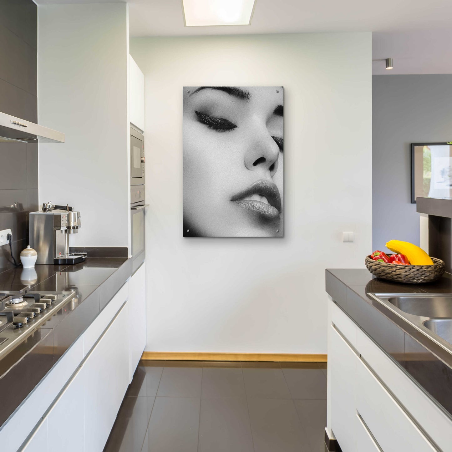 Epic Art 'Face 1' by Design Fabrikken, Acrylic Glass Wall Art,24x36