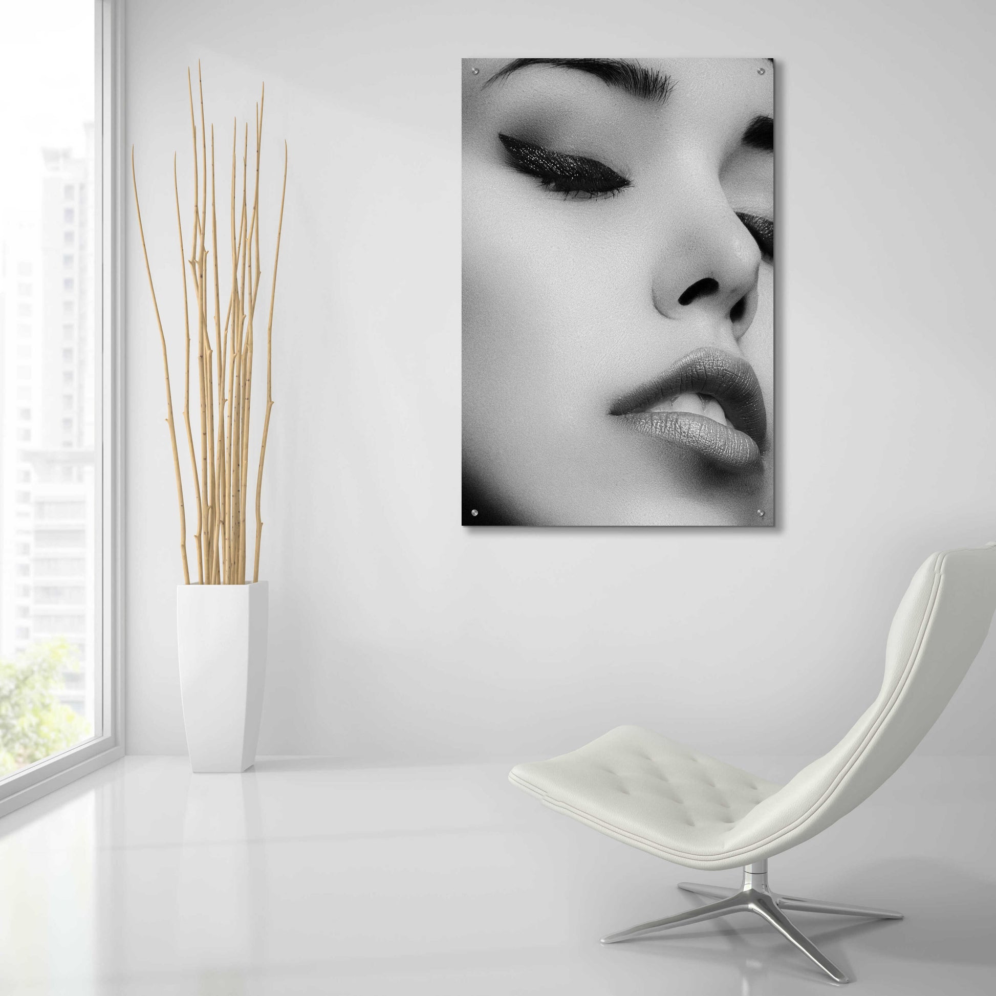 Epic Art 'Face 1' by Design Fabrikken, Acrylic Glass Wall Art,24x36