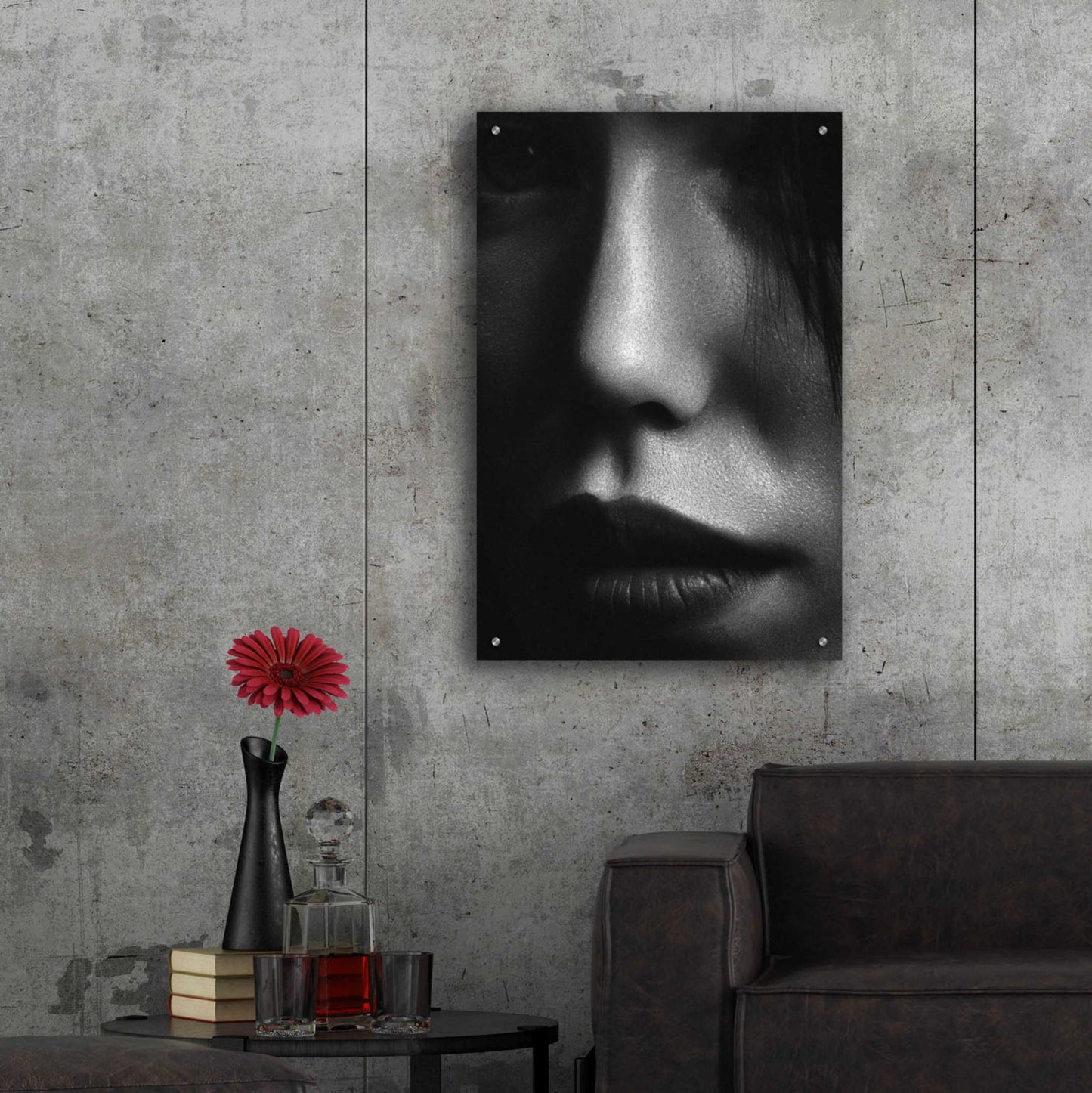 Epic Art 'Face 2' by Design Fabrikken, Acrylic Glass Wall Art,24x36