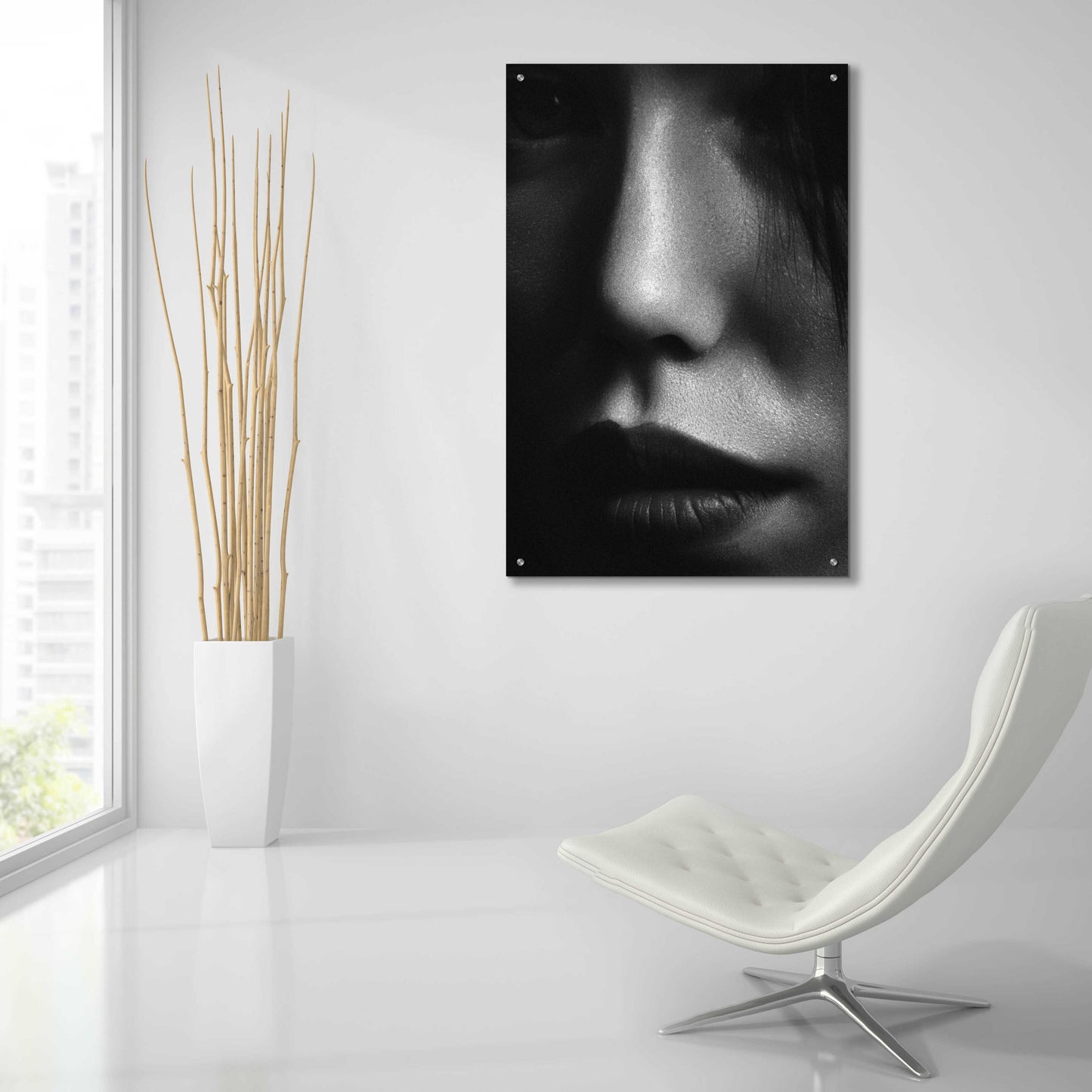 Epic Art 'Face 2' by Design Fabrikken, Acrylic Glass Wall Art,24x36