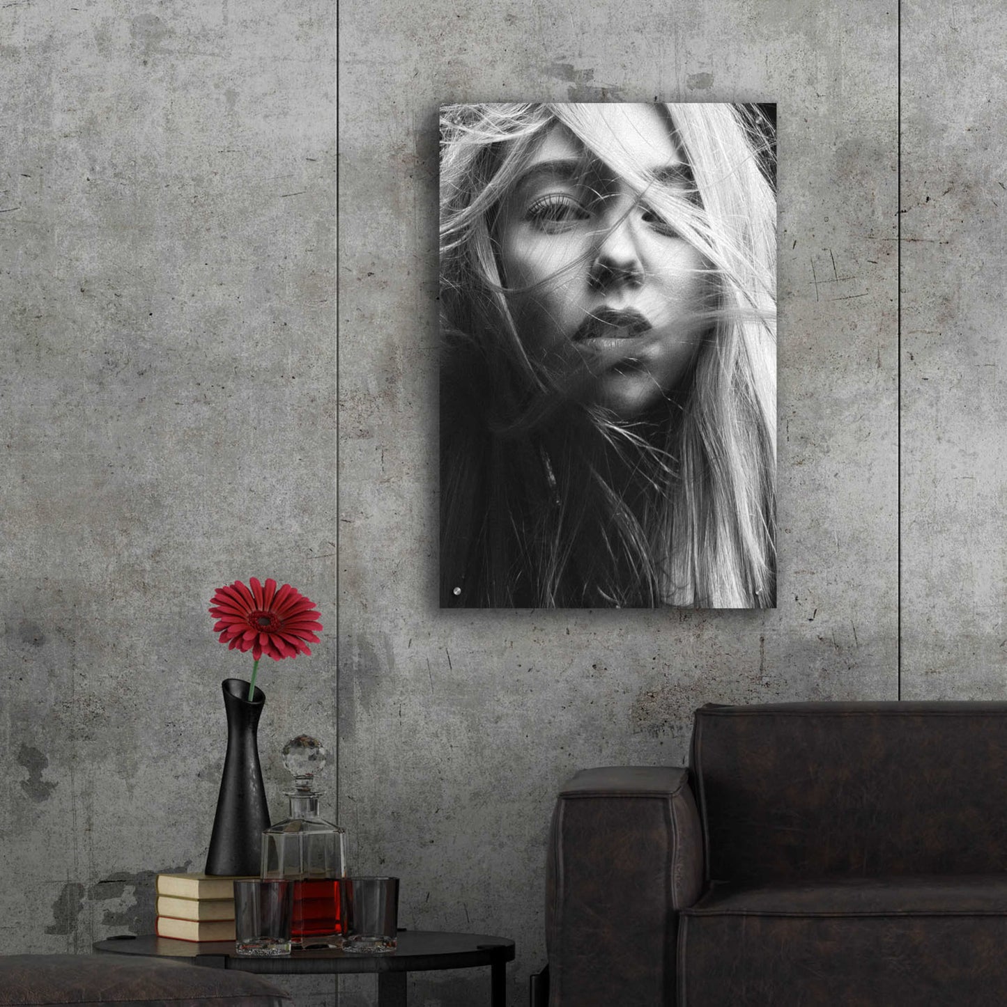 Epic Art 'Face 3' by Design Fabrikken, Acrylic Glass Wall Art,24x36