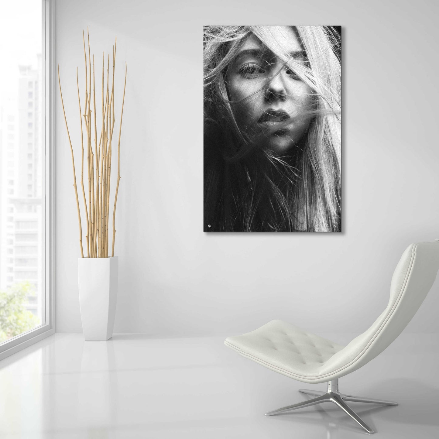 Epic Art 'Face 3' by Design Fabrikken, Acrylic Glass Wall Art,24x36