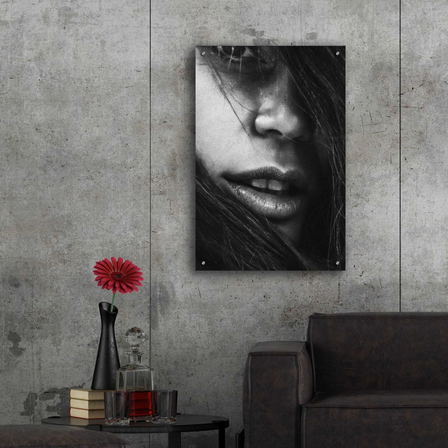 Epic Art 'Face 4' by Design Fabrikken, Acrylic Glass Wall Art,24x36