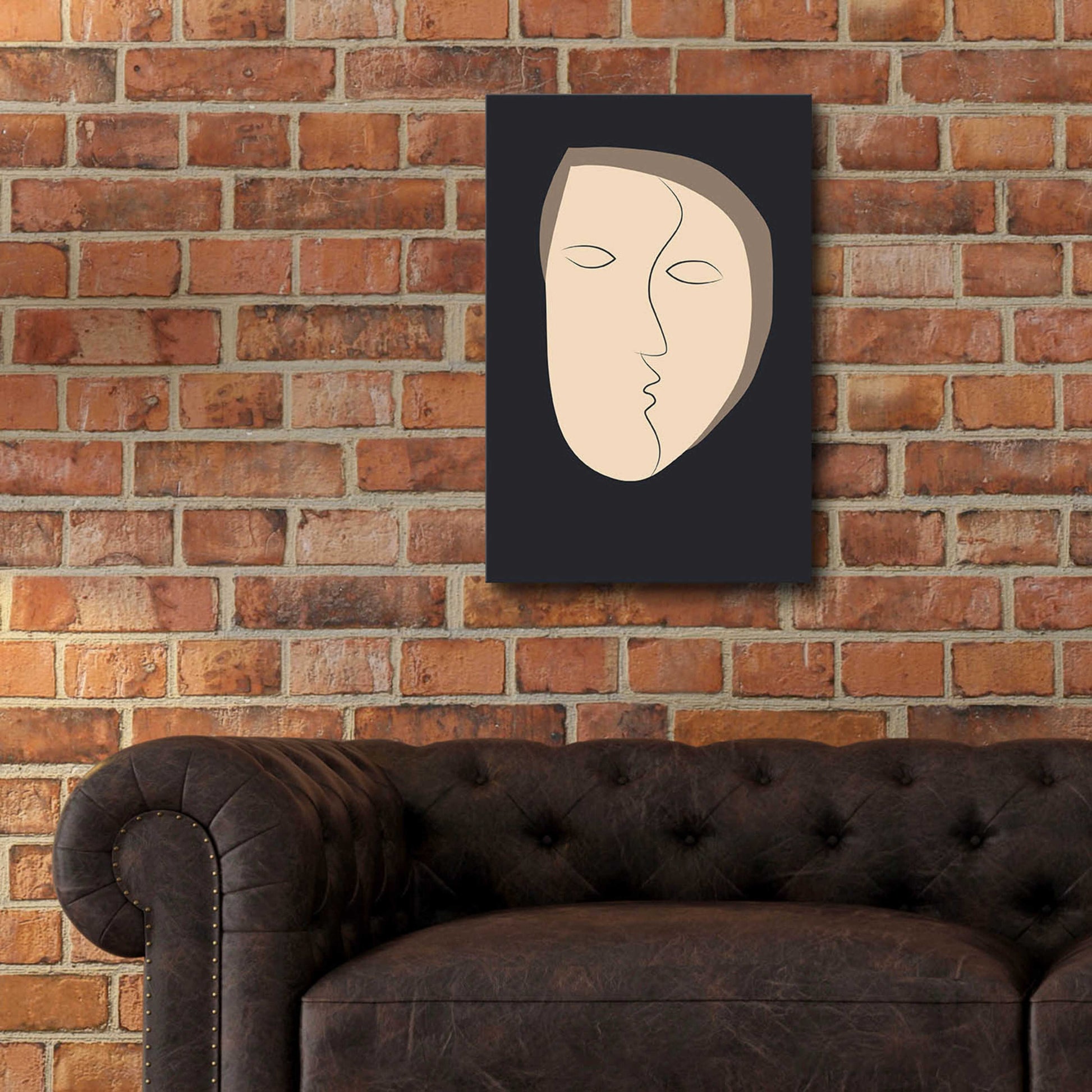 Epic Art 'Face It 1' by Design Fabrikken, Acrylic Glass Wall Art,16x24