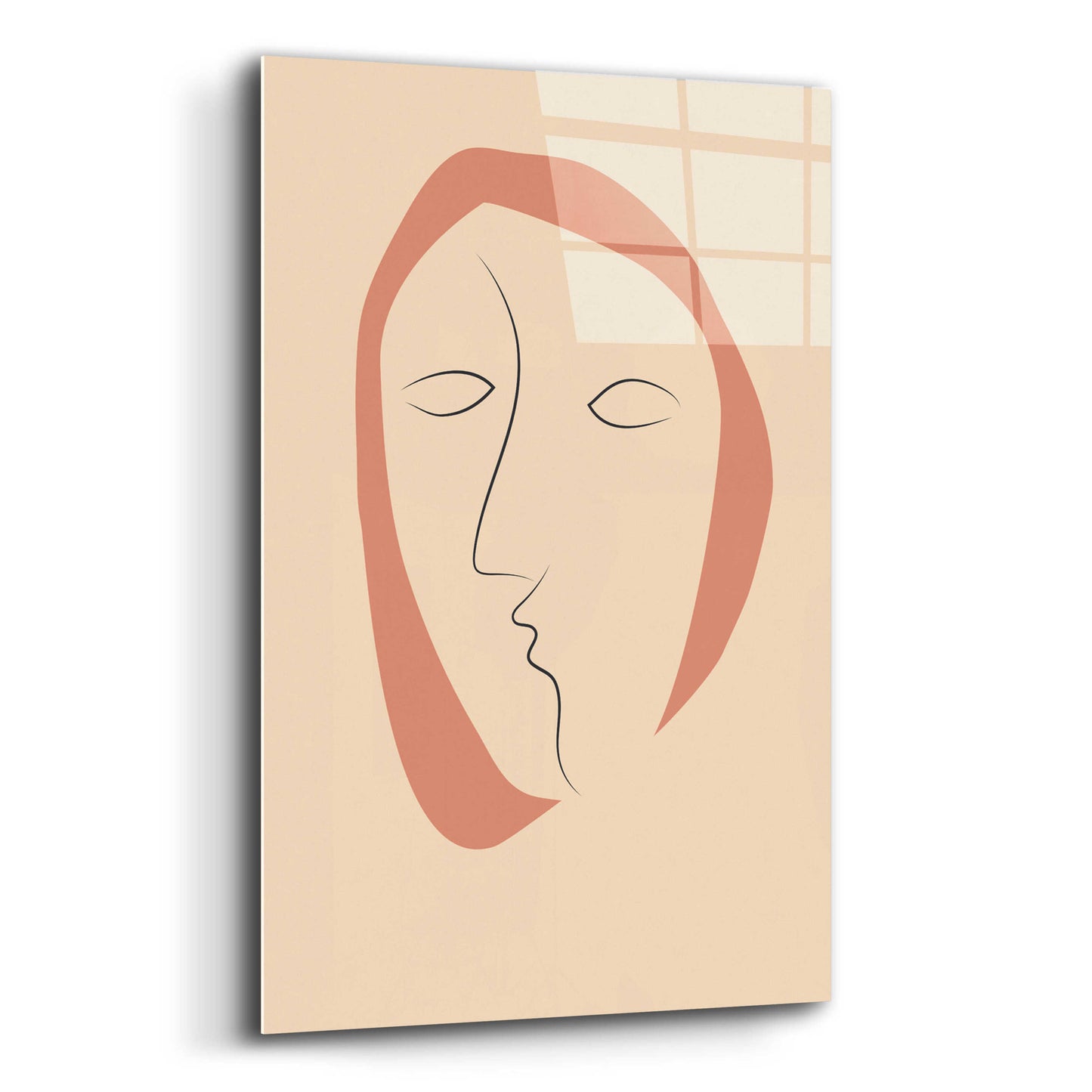 Epic Art 'Face It 2' by Design Fabrikken, Acrylic Glass Wall Art,12x16