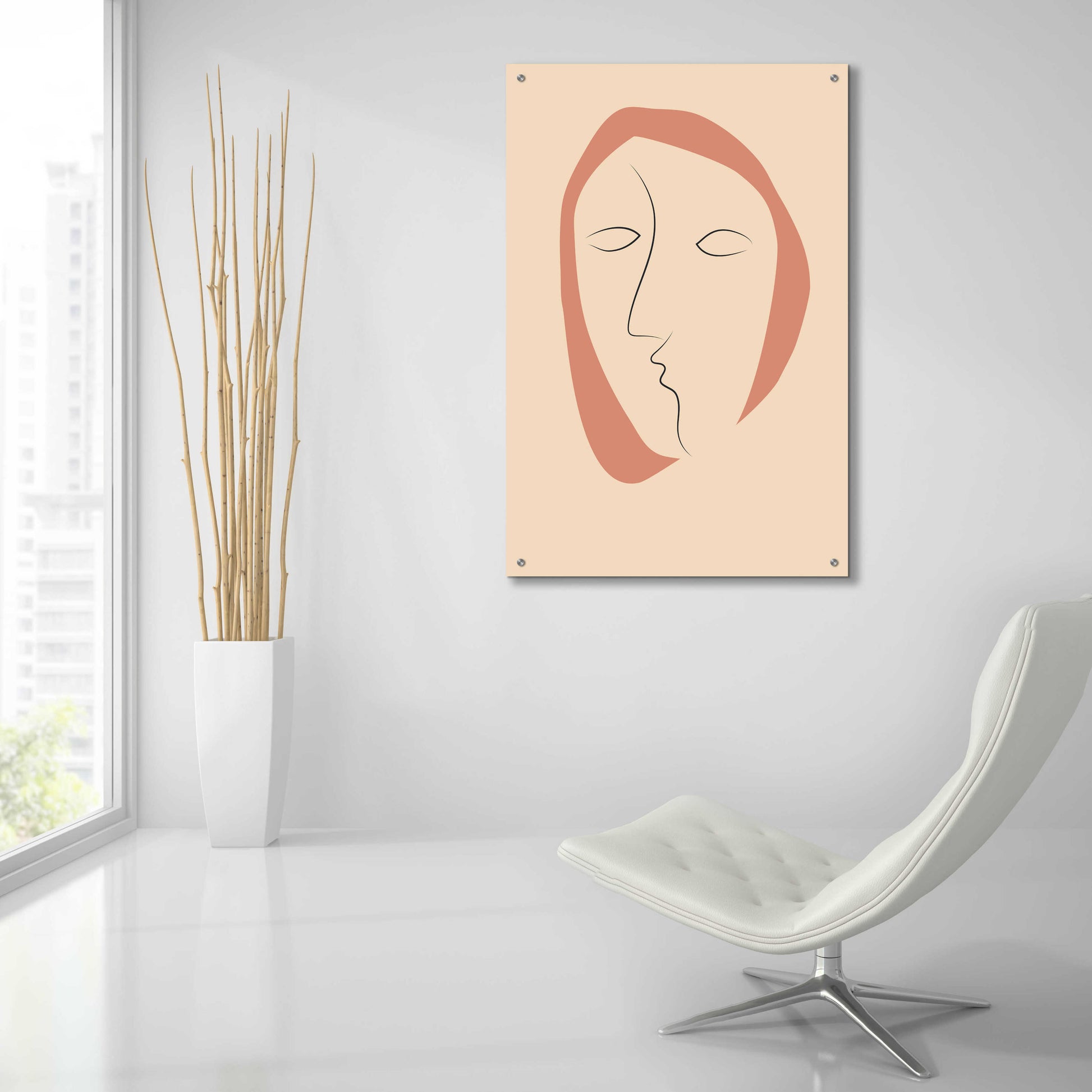 Epic Art 'Face It 2' by Design Fabrikken, Acrylic Glass Wall Art,24x36