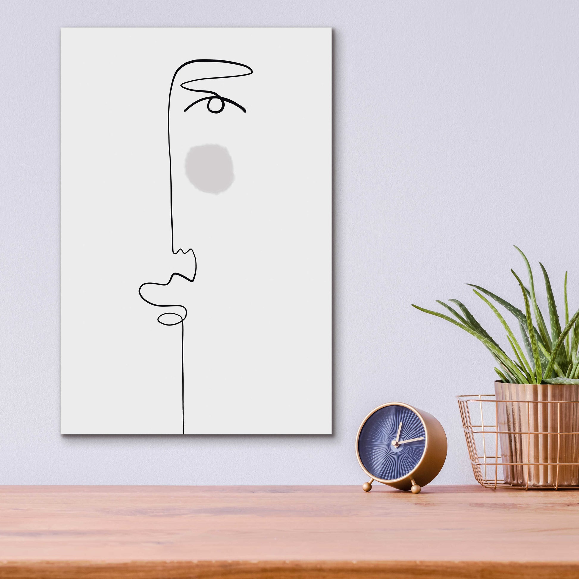 Epic Art 'Faces 1' by Design Fabrikken, Acrylic Glass Wall Art,12x16