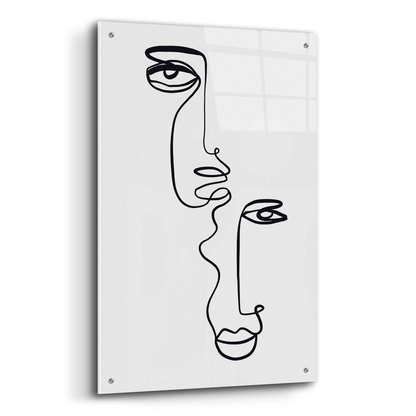 Epic Art 'Faces 2' by Design Fabrikken, Acrylic Glass Wall Art,24x36