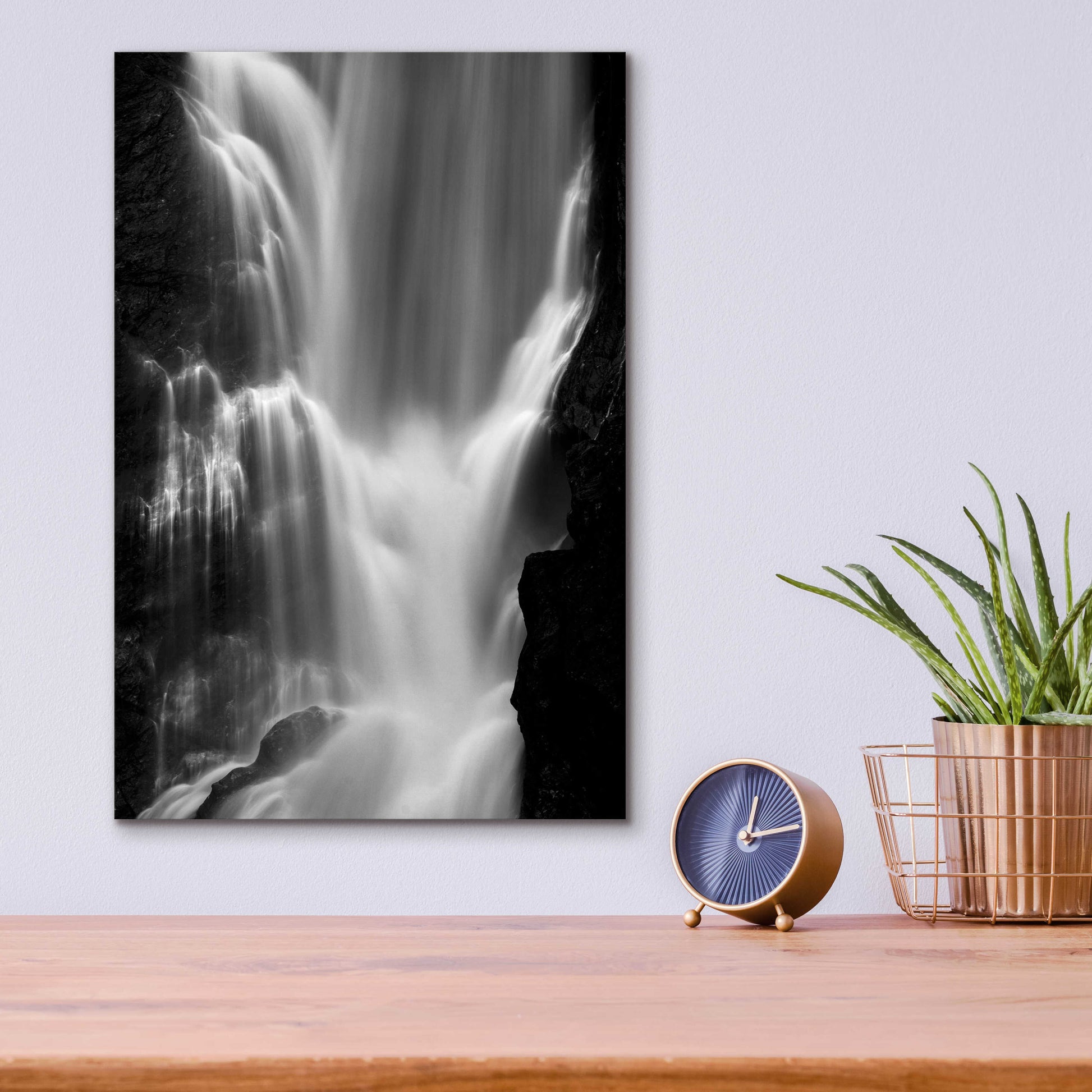 Epic Art 'Falls' by Design Fabrikken, Acrylic Glass Wall Art,12x16