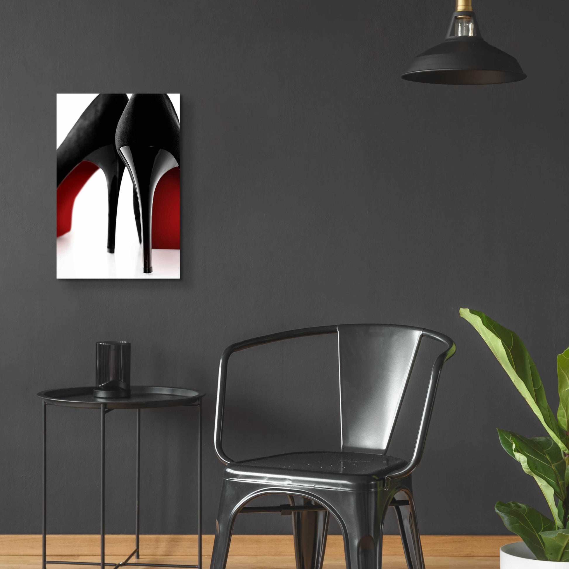 Epic Art 'Fashion Red 1' by Design Fabrikken, Acrylic Glass Wall Art,16x24