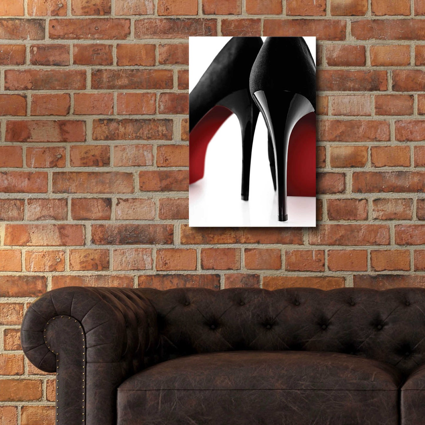 Epic Art 'Fashion Red 1' by Design Fabrikken, Acrylic Glass Wall Art,16x24