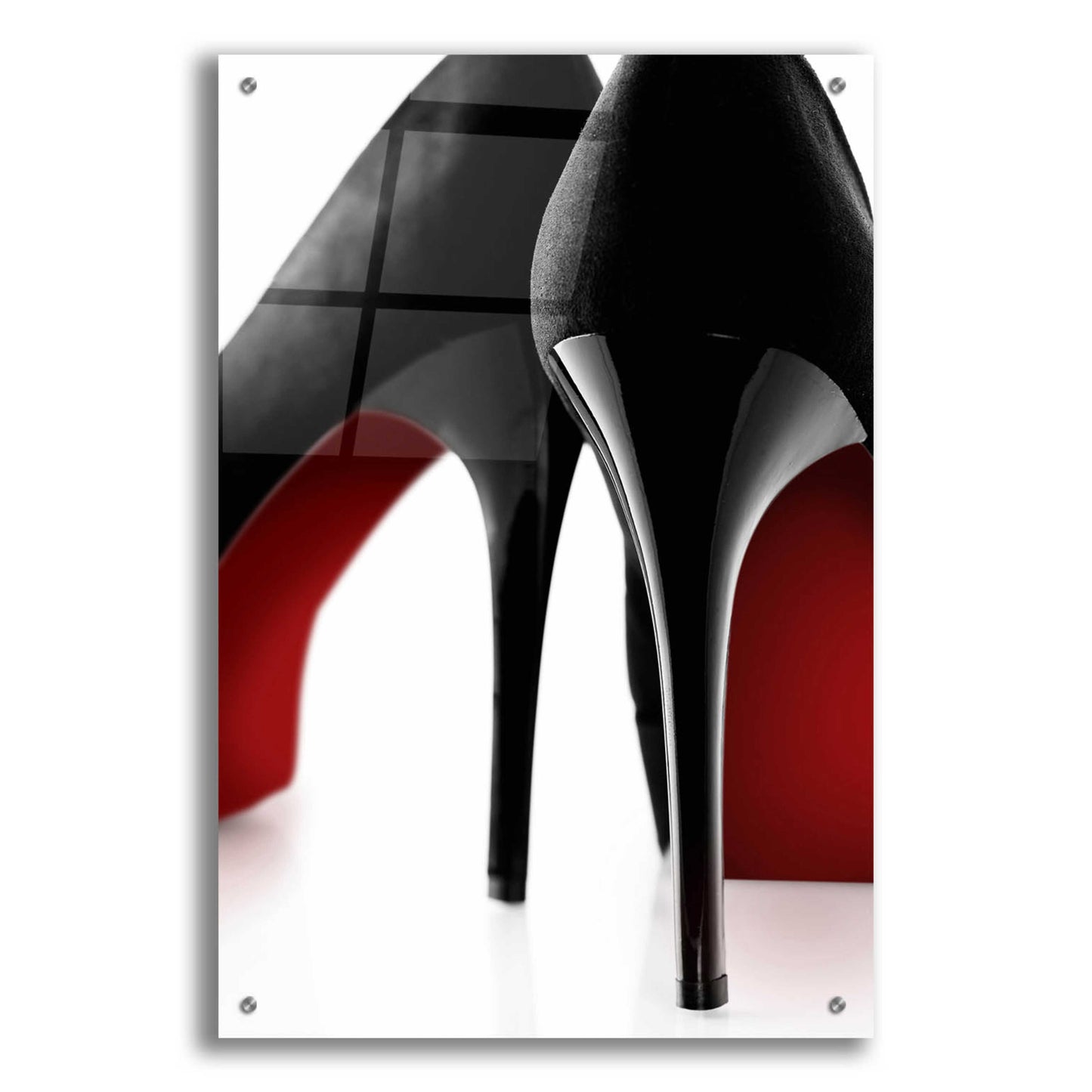 Epic Art 'Fashion Red 1' by Design Fabrikken, Acrylic Glass Wall Art,24x36