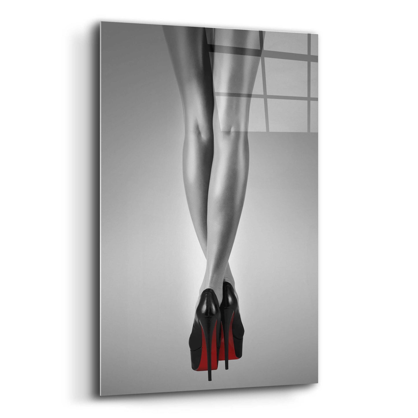 Epic Art 'Fashion Red 2' by Design Fabrikken, Acrylic Glass Wall Art,12x16